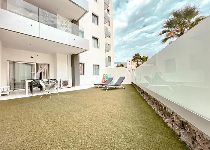 Apartman Ocean Garden, Ac, Sun Terrace, Heated Pool, Parking, Pp901 Costa Adeje (Tenerife)