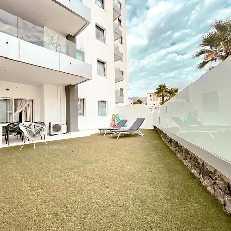 Apartment Ocean Garden Ac, Terrace Heated Pool Parking Costa Adeje (Tenerife)