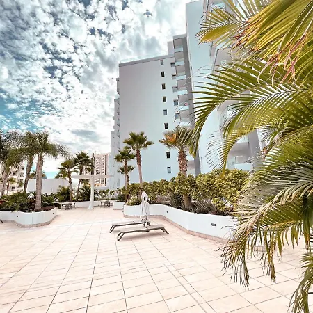 Apartment Ocean Garden Ac, Terrace Heated Pool Parking Costa Adeje (Tenerife)