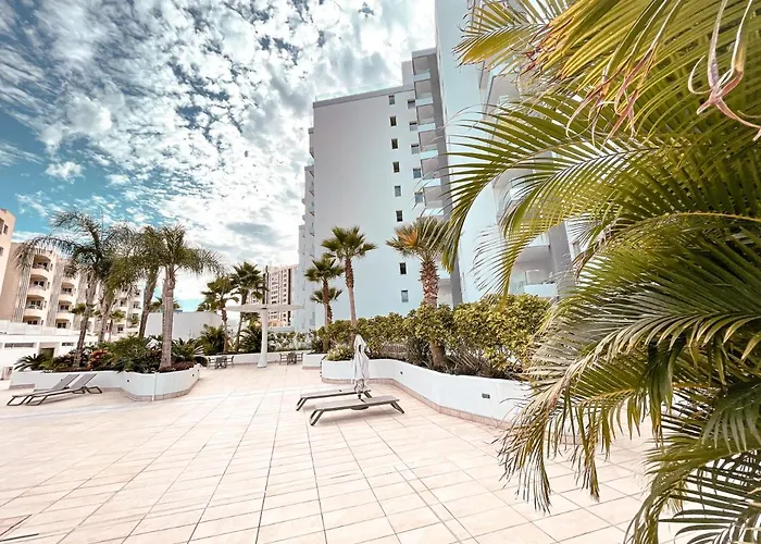 Lejlighed Ocean Garden, Ac, Sun Terrace, Heated Pool, Parking, Pp901 Costa Adeje (Tenerife)